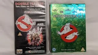 Tasties Compares Ghostbusters Duology VHS/DVD Boxset 