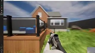 Unreal Engine 5 pergola physics