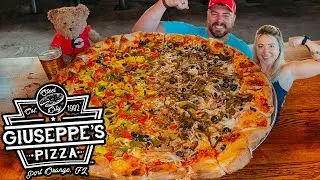 Giuseppe's 60-Slice Party Pizza Challenge in Port Orange, Florida w/ 
