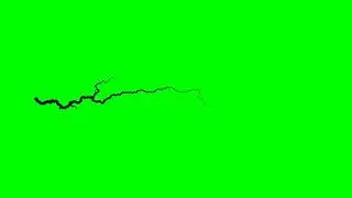 Venom infected vein VFX effect in green screen