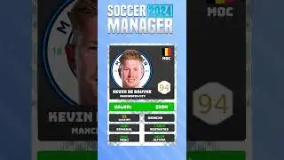DE BRUYNE VALORACION EN SOCCER MANAGER 2024