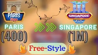 Paris 👉🏻 Singapore | Continue FreeStyle Gameplay 🔥 | Carrom Pool