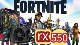 teste fortnite rx550 i7 2600k 8 de ram
