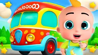 Wheels On The Bus + Five Little Ducks | Maxy Funny Kids Songs | Vehicle Songs & Pets Songs