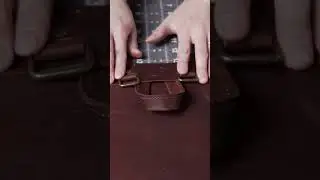 Making a Leather Backpack #asmr