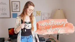 CAMP NANOWRIMO GOALS & WRITING THE FIRST DRAFT | Paranormal Romance Writing Vlog | Natalia Leigh