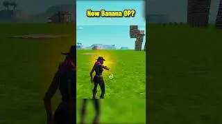 Is the new banana 🍌 in Fortnite overpowered #fortnite #fortnitetips #fortniteclips