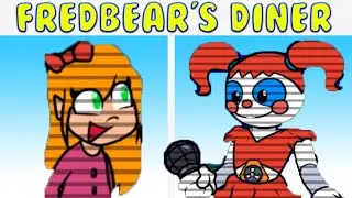 Friday Night Funkin' - Funkin' in Fredbear's Diner DEMO Release [FNF MOD/HARD]