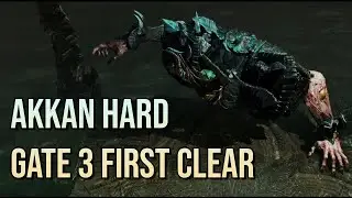 Akkan Hard Gate 3 First Clear! Gunslinger pov