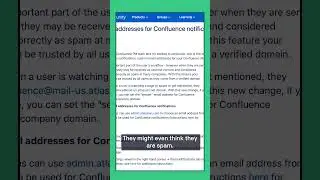 Use Custom Email Addresses in Confluence 