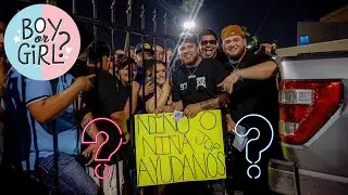 Gender reveal for a fan