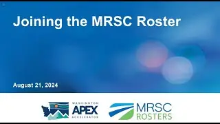 Joining the MRSC Roster: Winning Small Construction Jobs