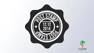 Creating Post Stamp Label Design in Coreldraw - Coreldraw Tutorials