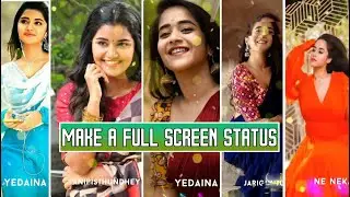 how to edit full photo lyrics video kinemaster in telugu 2021 | create lyrical whatsapp status video