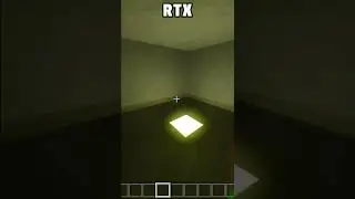 RTX Vs. Shaders in Minecraft #shorts