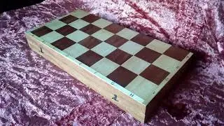 Доска шахматная шахматы шашки ДШД 1 РСТ БССР 488-79