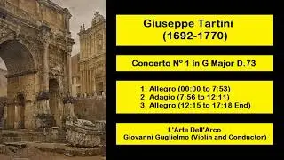Giuseppe Tartini (1692-1770) - Concerto Nº 1 in G Major D