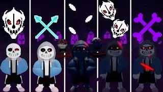 Showcasing Evolution Dust Sans in Judgement Day