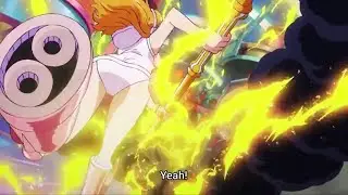 Nami Fan Service! Egghead.