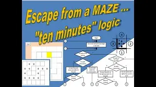Escape from a maze ...