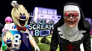 Ice Scream 8 New Update News | Ice  Scream 8 Update Rod Meet Nun | Ice Scream 8 Map | Ice Scream 8