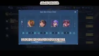 skin Hero gratis mobile legend || skin epic gratis permanen