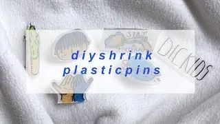 diy shrink plastic pins