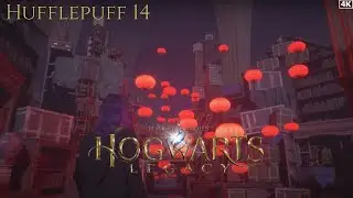 Hogwarts Legacy Gameplay - Part 14 | Hufflepuff | No Commentary | 4K