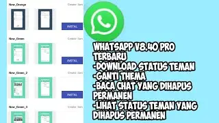 CARA DOWNLOAD WHATSAPP V8.40 PRO