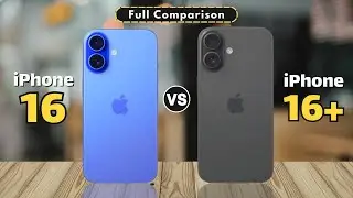 iPhone 16 vs iPhone 16 Plus - Full Space Comparison ⚡