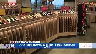 FOX 8 NEWS Cleveland Variety Of Wine Tastings On The Menu At new Cooper's Hawk Winery & Restaurant