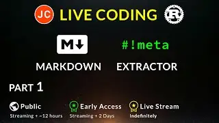 JC Live Rust Coding - Markdown 