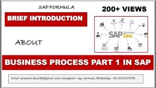 CONCEPT 2: SAP SD- |BASIC BUSINESS PROCESS PART 1| IN ENGLISH| SAP FORMULA!