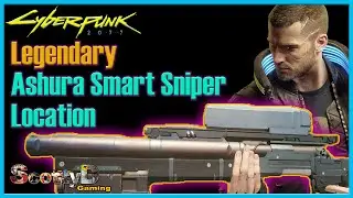 Cyberpunk Legendary Ashura Location (Where to Find Crafting Spec Best Smart Sniper Rifle Weapon)