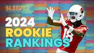 UPDATED Dynasty Rookie Rankings | Top 24 Tiered Rankings (Superflex TE Premium)