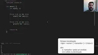 Vetores Introdução - Linguagem C