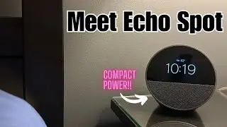 All New Echo Spot (2024 Release) | Unboxing | FULL Tutorial