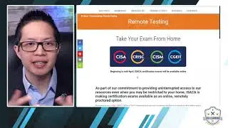 How to take the CISA exam remotely from home