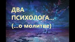 ДВА ПСИХОЛОГА....
