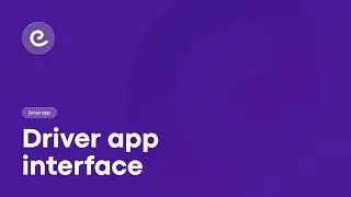 Driver app interface | Onde platform