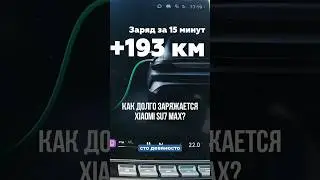 Как долго заряжается Xiaomi SU7 Max? Всё о зарядке электромобиля 