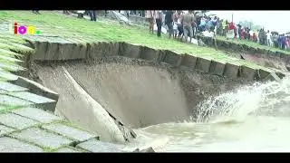 হঠাৎ যমুনার ভয়াবহ রূপ দেখলো সিরাজগঞ্জবাসী, ভাঙছে বাঁধ ভেঙ্গে যাচ্ছে প্রতিটি ব্লক; আতঙ্কে যমুনা নদী
