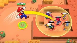 NEW *MARIO* BRAWLER BROKE THE GAME! (Brawl Stars 2024 Funny Moments #162)