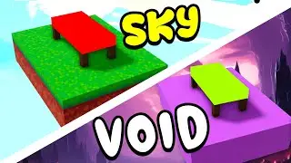 MAX HEIGHT Base vs VOID BASE.. (Roblox Bedwars)