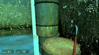 Half Life 2 Hack : Barrels Stacking In Sewers