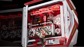 Custom PC Build Asus ROG X EVANGELION HYPERION ft Asuka Langley Soryu done right!