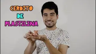 Cómo hacer un Cerdito de Plastilina  - Creando Con Bach / How to Make a Clay Pig Creating With Bach