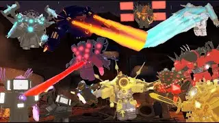 *Testing all the characters in PVP mode* Bathroom Attack Gameplay