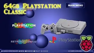 New Playstation Classic Pi 64gb Edition - 97 Games