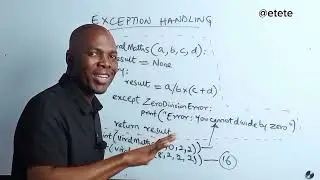 Handling Errors Gracefully:Understanding the Try-Except Block in Python 